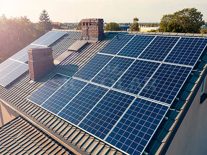11KW सौर पैनल स्पेनिश टाइल छत ब्रैकेट