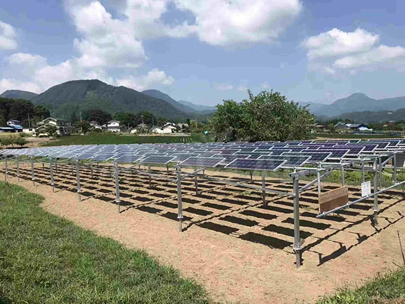 चिली में 80KW Pv कृषि सौर माउंटिंग प्रणाली